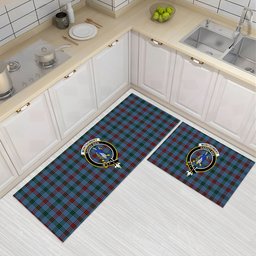 ScotsTee Shop Scottish Montgomery of Ayrshire Ancient Crest Tartan Kitchen Rug Sets