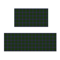 ScotsTee Shop Scottish Ogilvie of Inverarity Wilsons_ Crest Tartan Kitchen Rug Sets