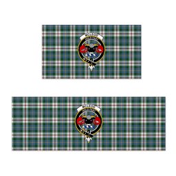 ScotsTee Shop Scottish McLeod Of Californian Ancient Crest Tartan Kitchen Rug Sets
