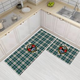 ScotsTee Shop Scottish McLeod Of Californian Ancient Crest Tartan Kitchen Rug Sets