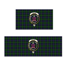 ScotsTee Shop Scottish Ogilvie of Inverarity VS 2 Crest Tartan Kitchen Rug Sets