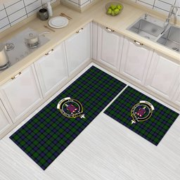 ScotsTee Shop Scottish Ogilvie of Inverarity VS 2 Crest Tartan Kitchen Rug Sets