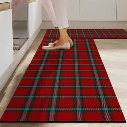 ScotsTee Shop Scottish McLaine of Loch Buie Crest Tartan Kitchen Rug Sets
