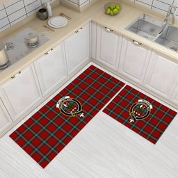 ScotsTee Shop Scottish McLaine of Loch Buie Crest Tartan Kitchen Rug Sets
