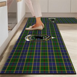 ScotsTee Shop Scottish Turnbull of Thornton Crest Tartan Kitchen Rug Sets