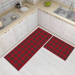 ScotsTee Shop Scottish Shaw of Tordarroch Modern Crest Tartan Kitchen Rug Sets