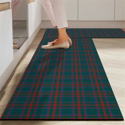 ScotsTee Shop Scottish Shaw of Tordarroch Hunting Modern Crest Tartan Kitchen Rug Sets