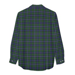ScotsTee Shop Scottish Robertson Hunting Clan Crest Tartan Womens Long Sleeve Shirt
