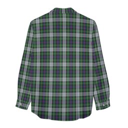 ScotsTee Shop Scottish MacKenzie Dress Clan Crest Tartan Womens Long Sleeve Shirt