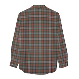 ScotsTee Shop Scottish Murray of Atholl Weathered Clan Tartan Womens Long Sleeve Shirt