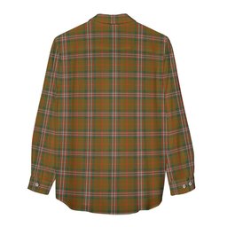 ScotsTee Shop Scottish Scott Brown Modern Clan Crest Tartan Womens Long Sleeve Shirt