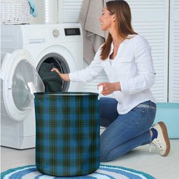 ScotsTee Shop Scottish Murray of Elibank Clan Tartan Laundry Basket Round Waterproof