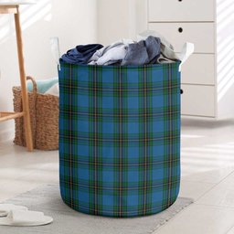ScotsTee Shop Scottish Murray of Elibank Clan Tartan Laundry Basket Round Waterproof