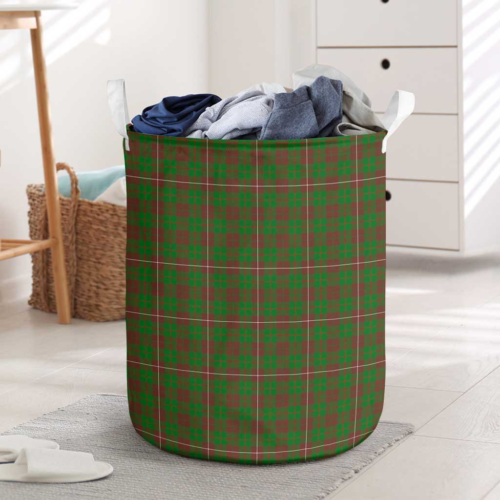 ScotsTee Shop Scottish MacKinnon Hunting Modern Clan Tartan Laundry Basket Round Waterproof