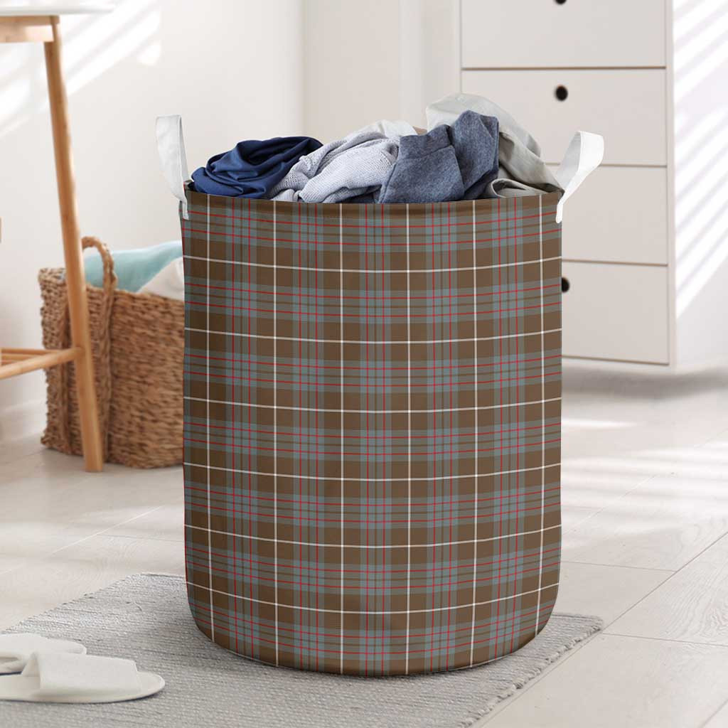 ScotsTee Shop Scottish McIntyre Hunting Weathered Clan Tartan Laundry Basket Round Waterproof