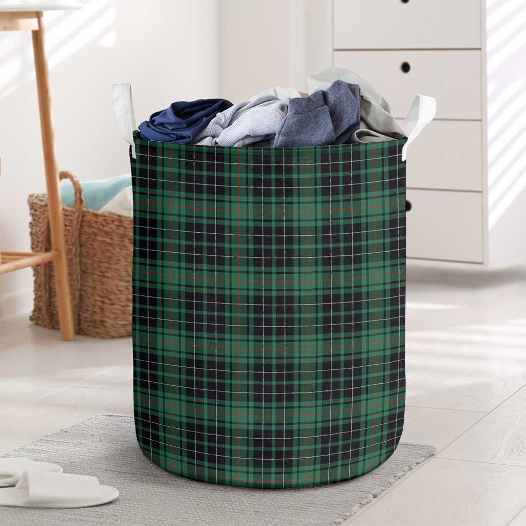 ScotsTee Shop Scottish McAuley Hunting Ancient Clan Tartan Laundry Basket Round Waterproof