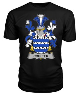 ScotsTee Coulter or O'Coulter Coat Of Arms Family Crest Fighting Irish III T Shirt