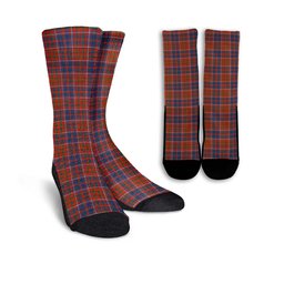 ScotsTee Shop Scottish Cameron of Lochiel Ancient Clan Tartan Socks For Men & Women