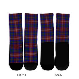 ScotsTee Shop Scottish Chisholm Hunting Modern Clan Tartan Socks For Men & Women