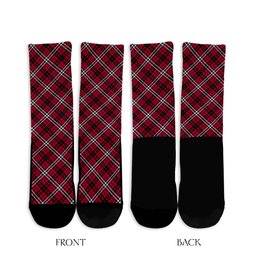 ScotsTee Shop Scottish Little Clan Tartan Socks For Men & Women