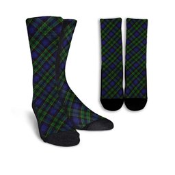 ScotsTee Shop Scottish Mowat Clan Tartan Socks For Men & Women