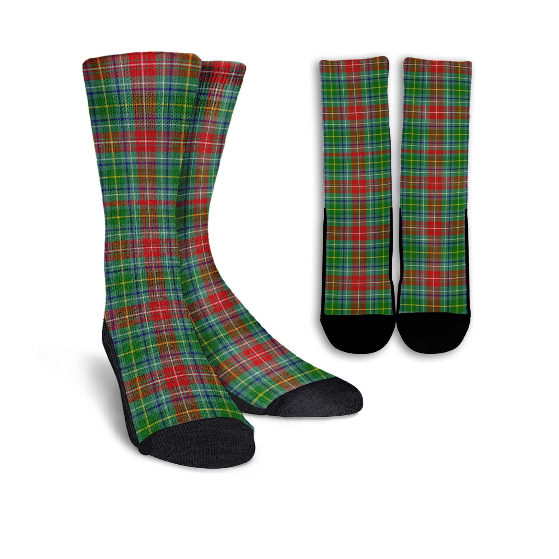 ScotsTee Shop Scottish Muirhead Clan Tartan Socks For Men & Women