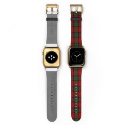 ScotsTee Shop Scottish MacPherson of Cluny Tartan Watch Band