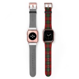 ScotsTee Shop Scottish MacPherson of Cluny Tartan Watch Band