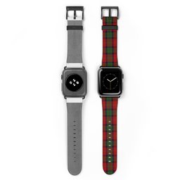ScotsTee Shop Scottish MacPherson of Cluny Tartan Watch Band