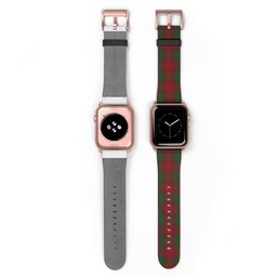 ScotsTee Shop Scottish Stewart (Stuart) of Appin Tartan Watch Band