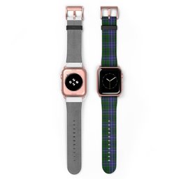ScotsTee Shop Scottish Wishart Hunting Tartan Watch Band