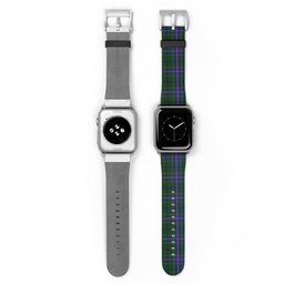 ScotsTee Shop Scottish Wishart Hunting Tartan Watch Band