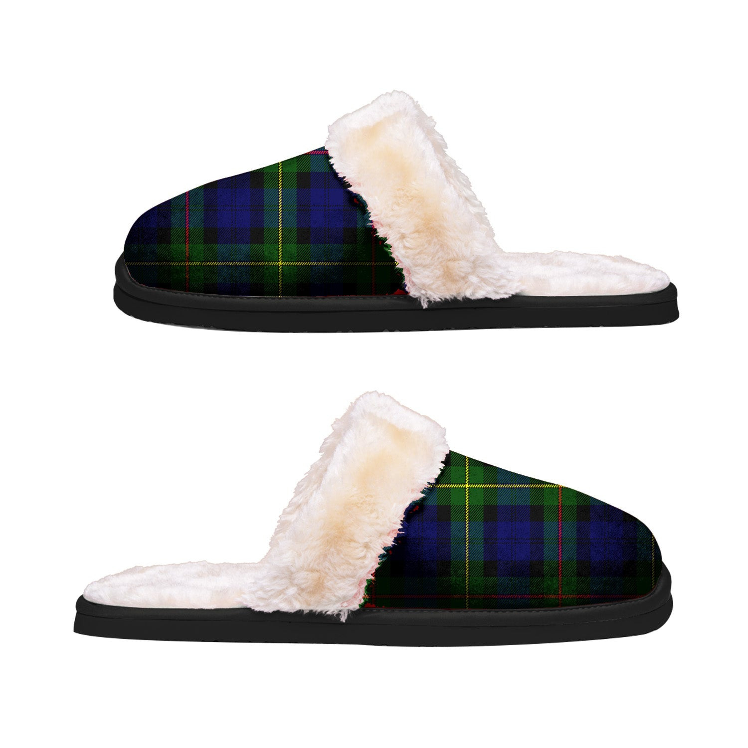 ScotsTee Shop Scottish MacEwen - MacEwan 02 Clan Tartan Slippers Warm House Plush Slippers