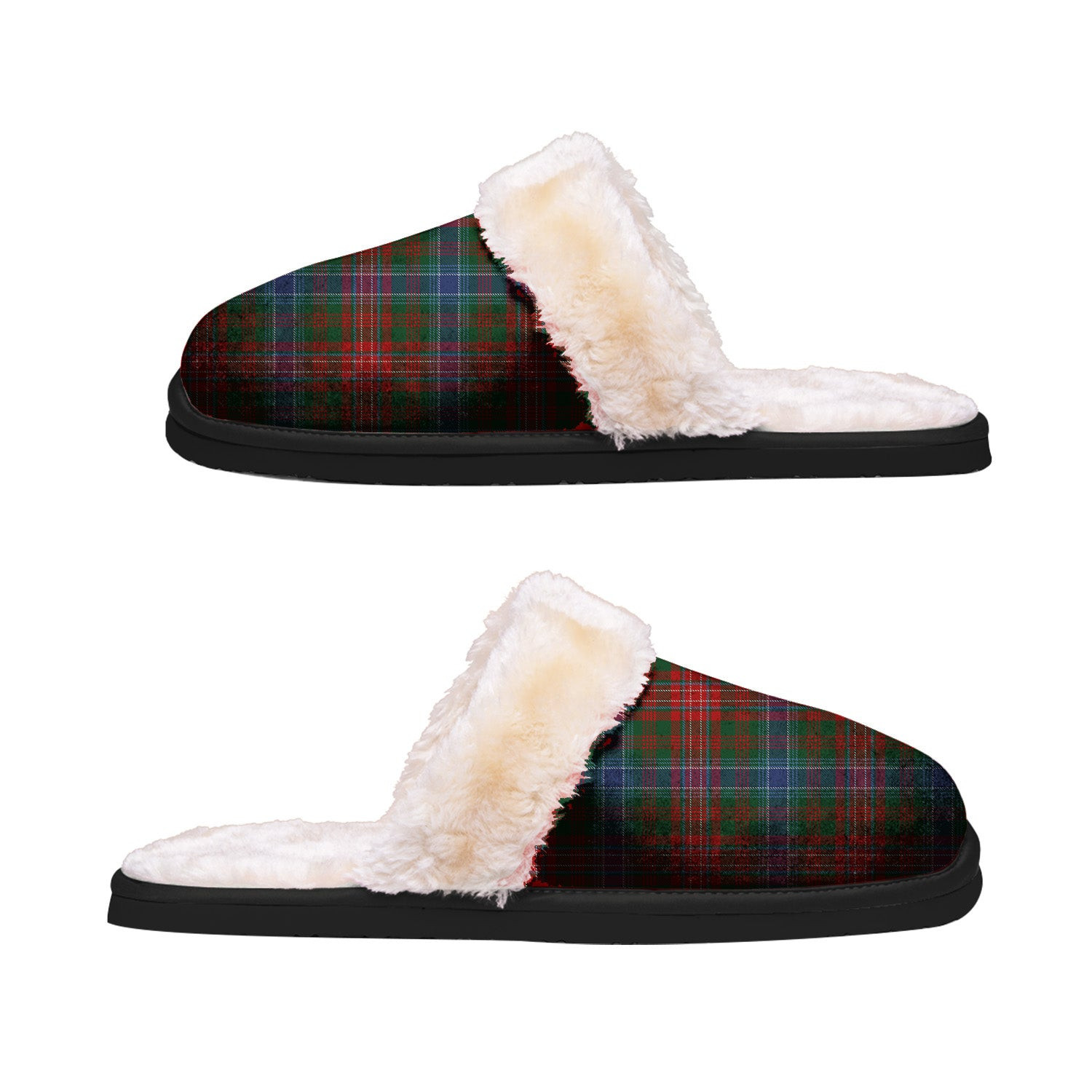 ScotsTee Shop Scottish Wilson 04 Clan Tartan Slippers Warm House Plush Slippers
