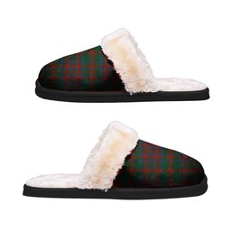 ScotsTee Shop Scottish Matheson Hunting 02 Clan Tartan Slippers Warm House Plush Slippers