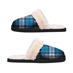 ScotsTee Shop Scottish Roberton Clan Tartan Slippers Warm House Plush Slippers
