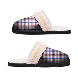 ScotsTee Shop Scottish Boswell Modern Clan Tartan Slippers Warm House Plush Slippers
