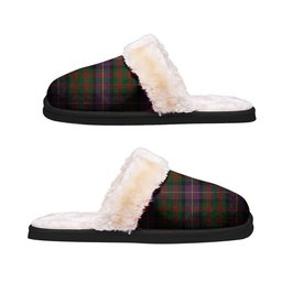 ScotsTee Shop Scottish Cochrane 02 Clan Tartan Slippers Warm House Plush Slippers