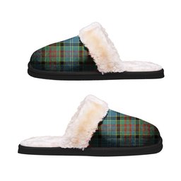 ScotsTee Shop Scottish Cathcart Clan Tartan Slippers Warm House Plush Slippers