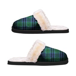 ScotsTee Shop Scottish Keith Ancient Clan Tartan Slippers Warm House Plush Slippers