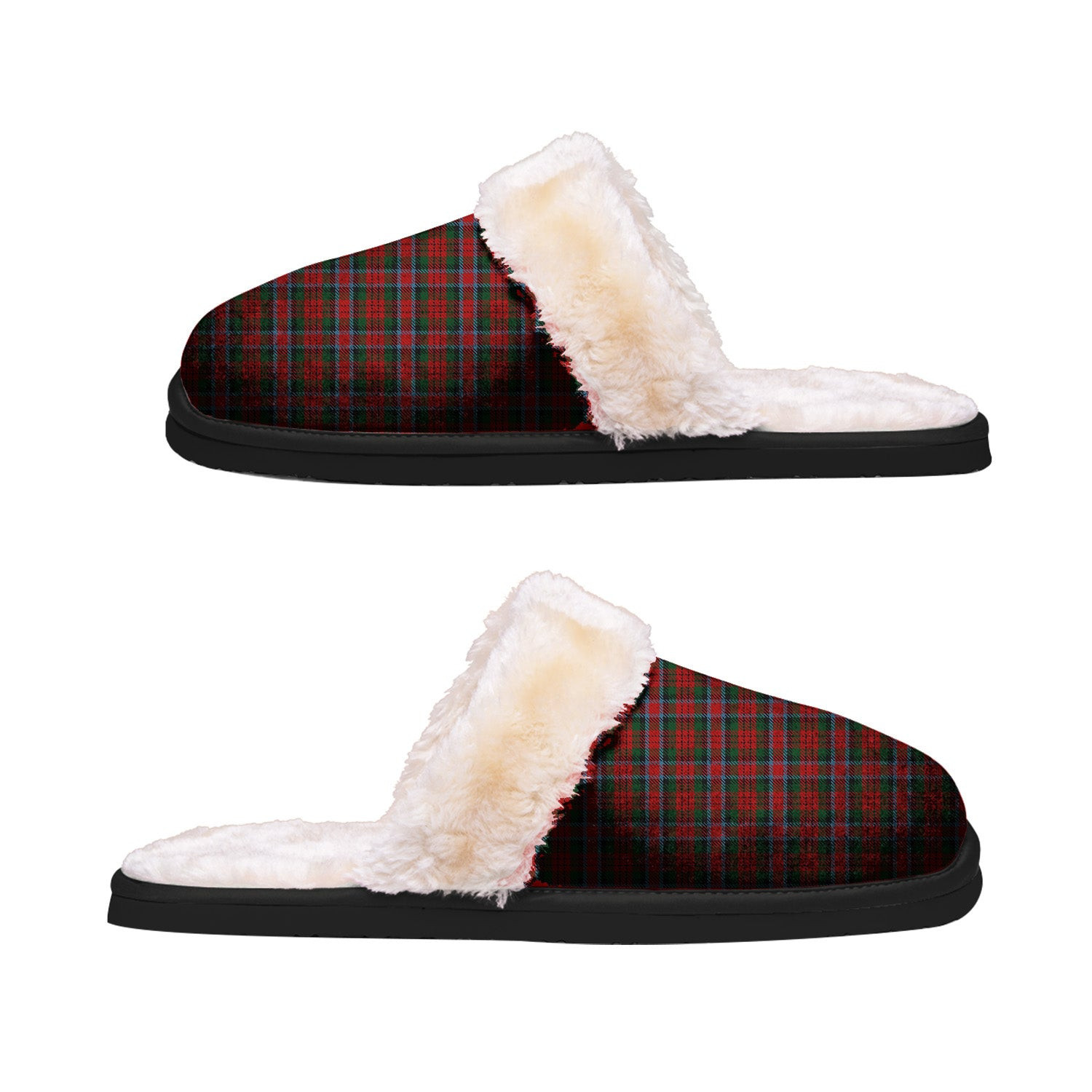 ScotsTee Shop Scottish MacDuff 05 Clan Tartan Slippers Warm House Plush Slippers