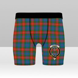 ScotsTee Shop Scottish Fraser of Lovat Ancient Crest Tartan Boxer Shorts