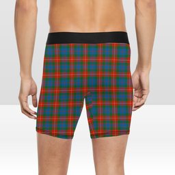 ScotsTee Shop Scottish Fraser of Lovat Ancient Crest Tartan Boxer Shorts