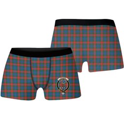 ScotsTee Shop Scottish Fraser of Lovat Ancient Crest Tartan Boxer Shorts