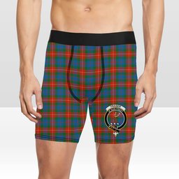 ScotsTee Shop Scottish Fraser of Lovat Ancient Crest Tartan Boxer Shorts
