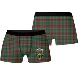 ScotsTee Shop Scottish Gayre Bodyguard 2 Crest Tartan Boxer Shorts