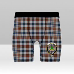 ScotsTee Shop Scottish Gayre Arisaidh Crest Tartan Boxer Shorts