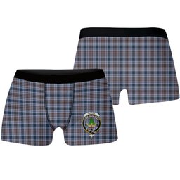 ScotsTee Shop Scottish Gayre Hunting Modern Crest Tartan Boxer Shorts