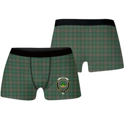ScotsTee Shop Scottish Gayre Dress Crest Tartan Boxer Shorts