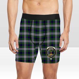 ScotsTee Shop Scottish Gordon Dress 1965 Crest Tartan Boxer Shorts